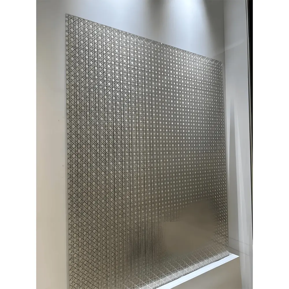 Decorative Mesh Glass 1