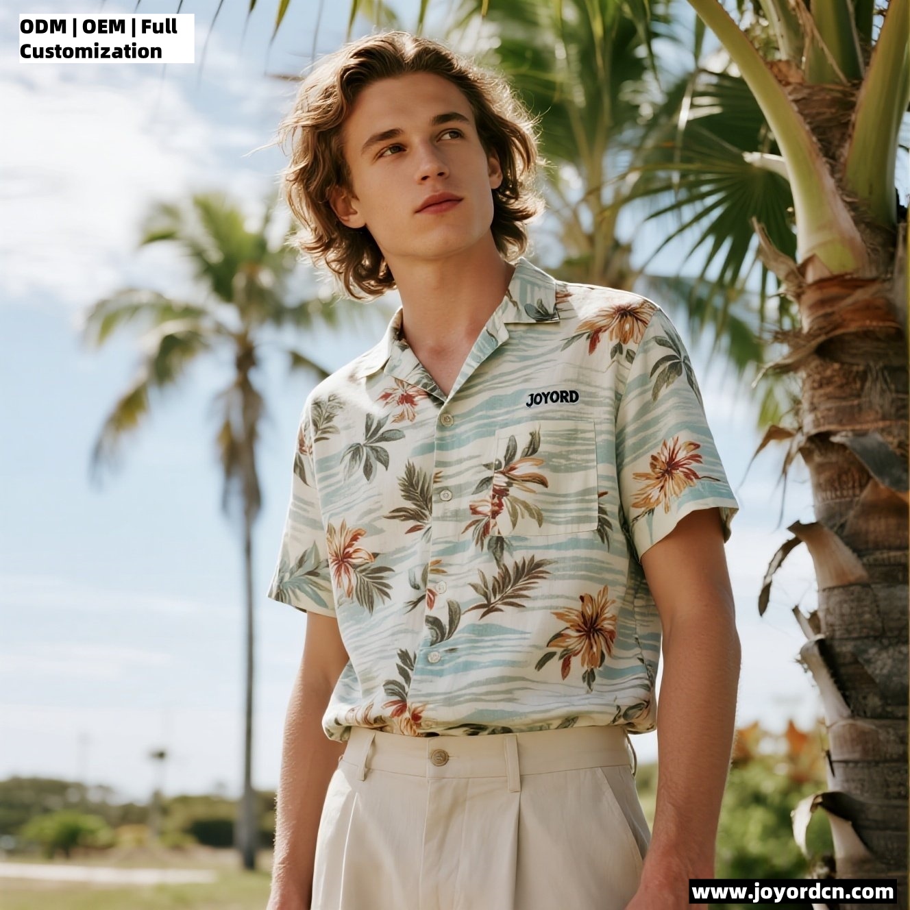 Full Custom Resort Hawaiian Shirt Sets Men Funny Vacation Tropical Beach Shirts Short Sleeve Button Down Summer Clothes