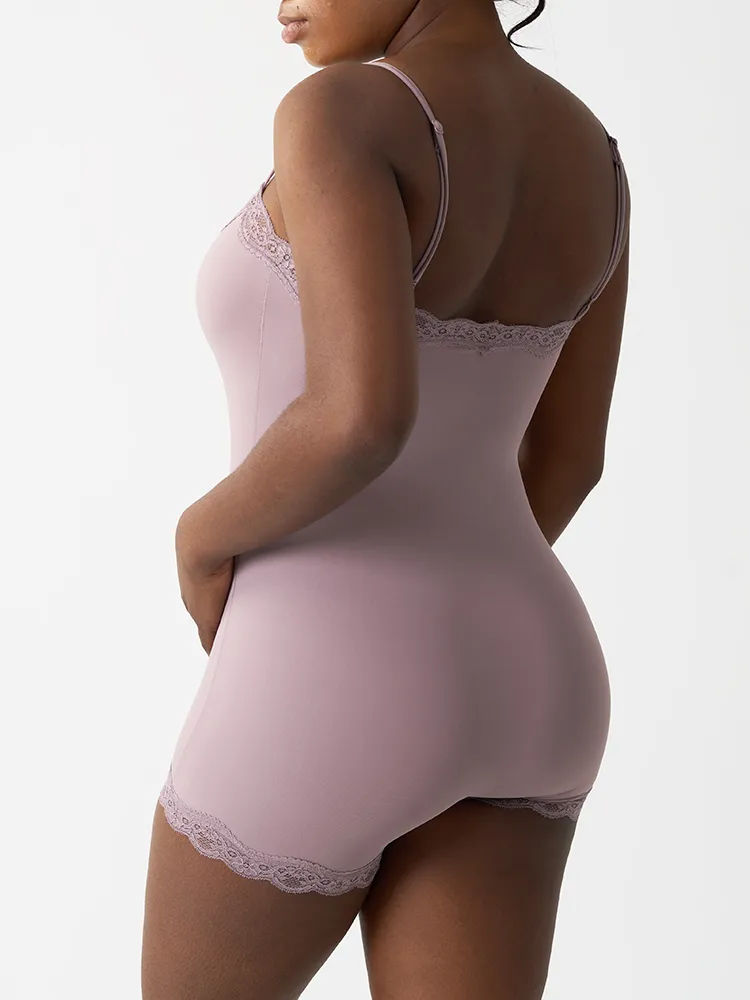 Lace Bodysuit Shapewear Fabric Structure