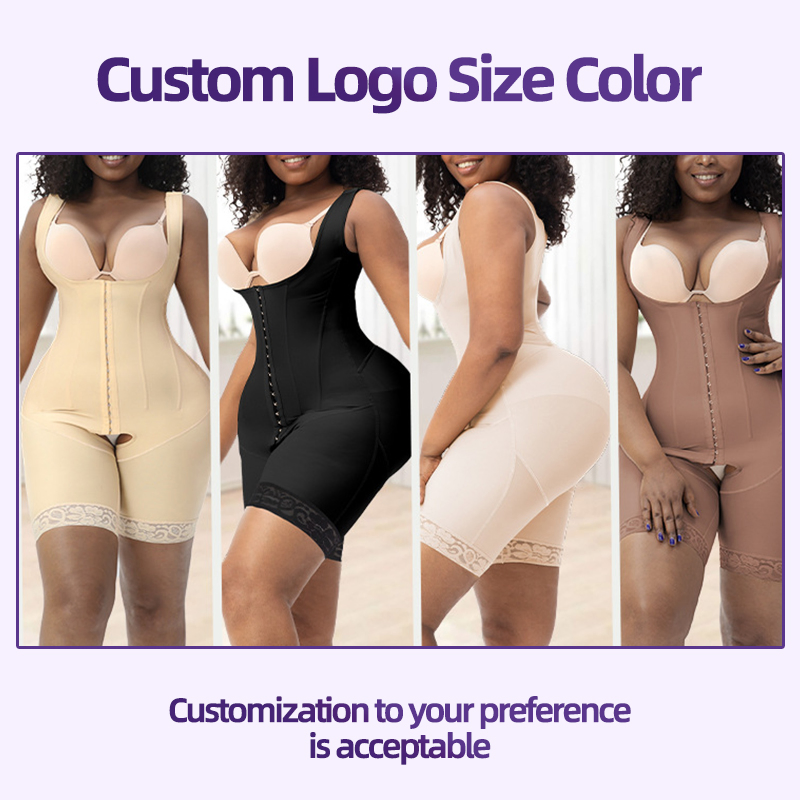 Women Shapewear Liposuction Post Corset Op Reloj De Arena Faja Curvy Moldeadora Full Body Shaper Stage 2 Tummy Control Fajas Colombianas Girdles Used Garment