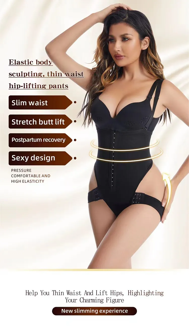 Lady Postpartum Shapewear Full Body Push up Buttocks Shaper 2