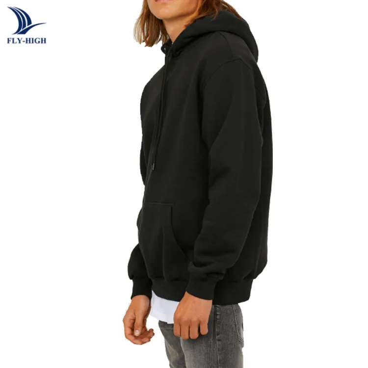 Customised Oversized Sweaters Male Hooded Pullover Gym Men Terry Soft Kangaroo Pocket Mens Hoodie Clothing Sweatshirt Streetwear