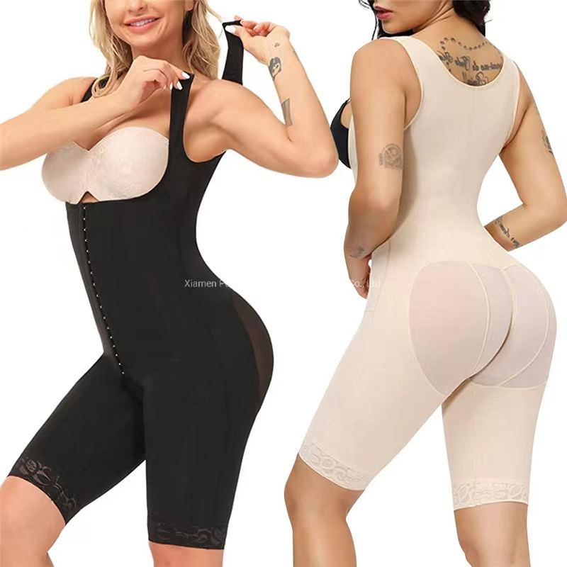 Intiflower High Quality Fajas Postpartum Recovery Women Seamless Butt Lifter Shapewear