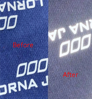 Reflective logo