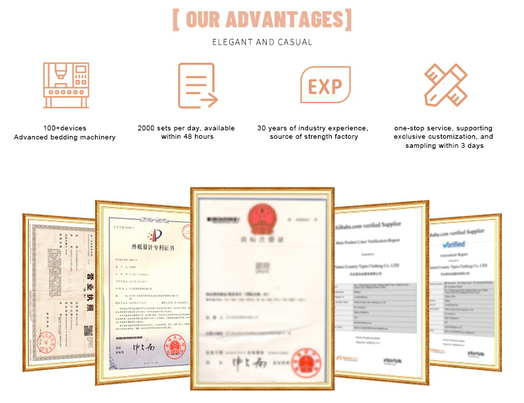 Core advantages listing