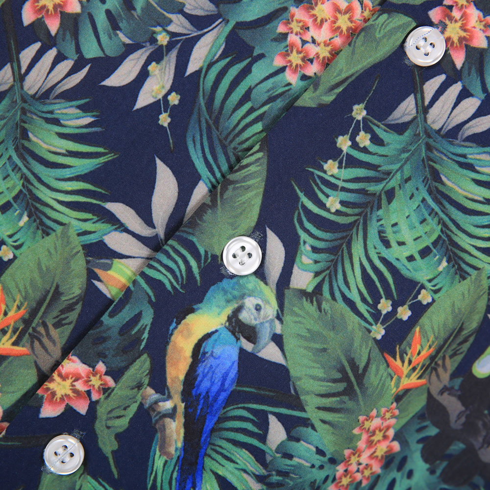 Resort Hawaii Print Men Summer Shirt Wholesale