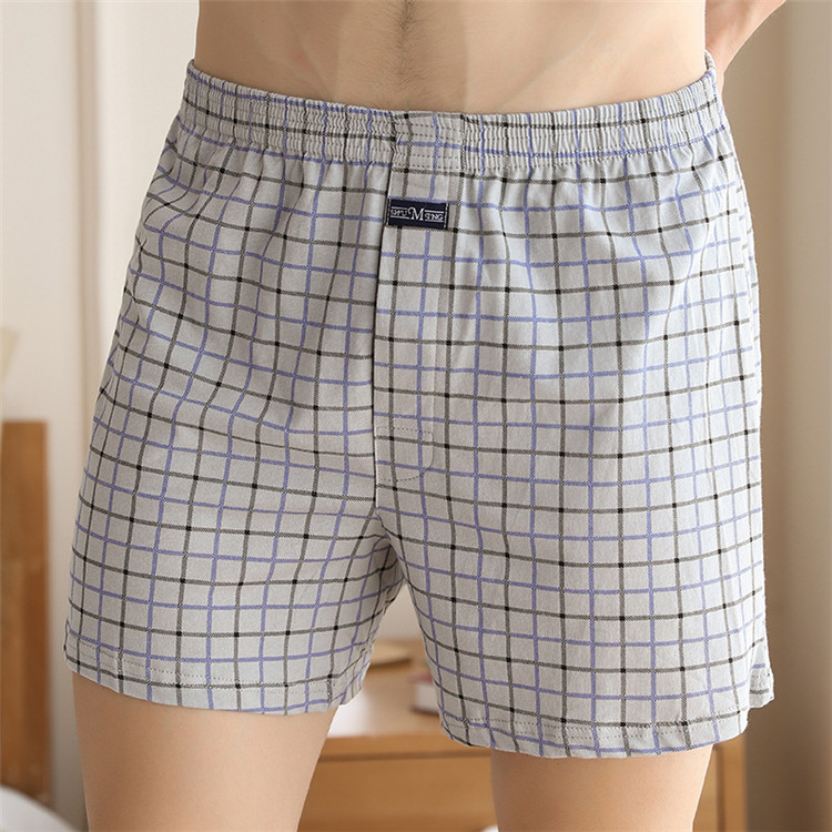 High Quality Wholesale 100% Cotton Breathable Man Shorts Men's Underpants Boxer Brief Underwear Briefs Boxers