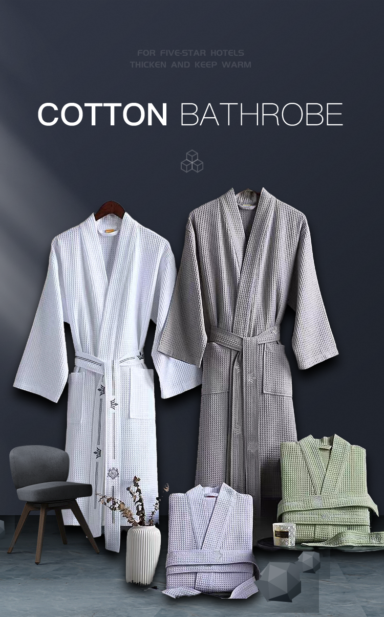 women's bathrobe details