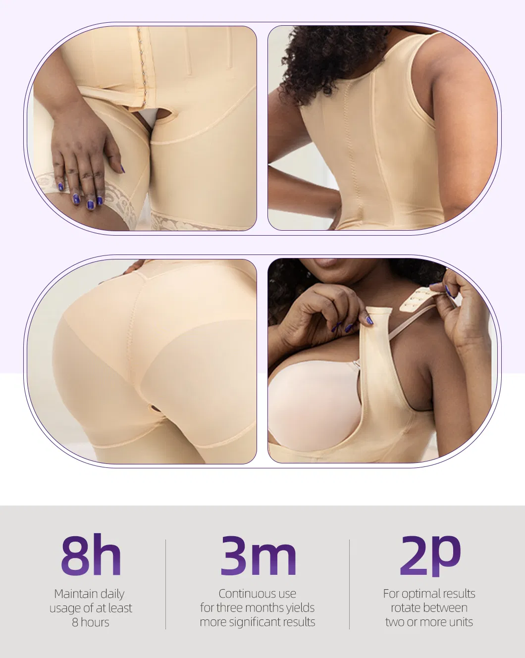 Curvy Moldeadora Full Body Shaper