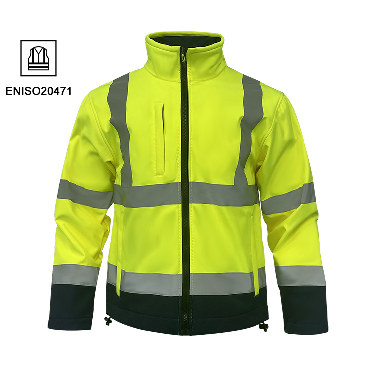 Hi Vis Custom Garment Security Uniform Reflective Work Jacket