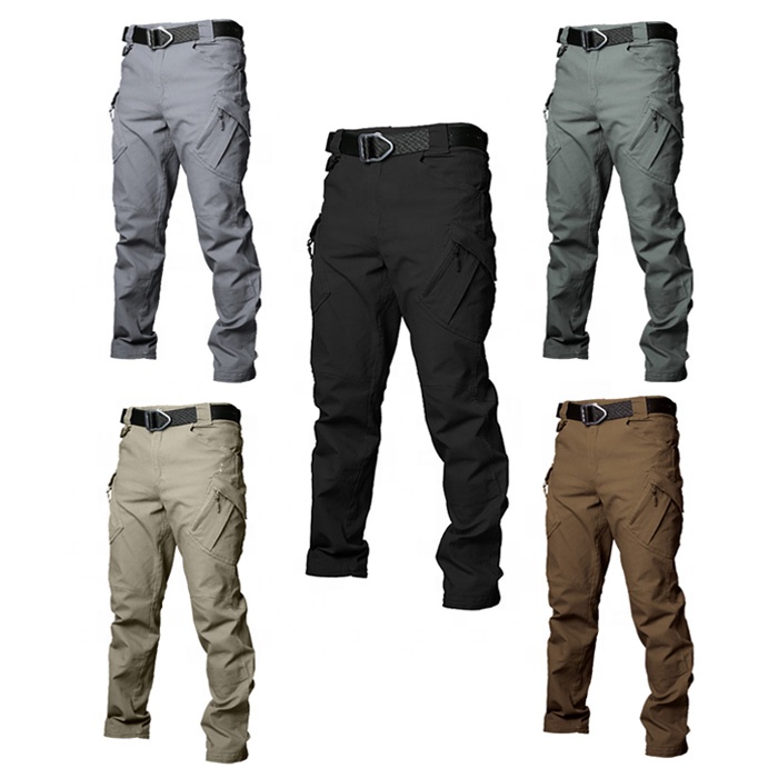 Outdoor IX9 Tactical Pants Factory Outlet Elastic Multi Pocket Training Library Camping And Mountaineering Overalls