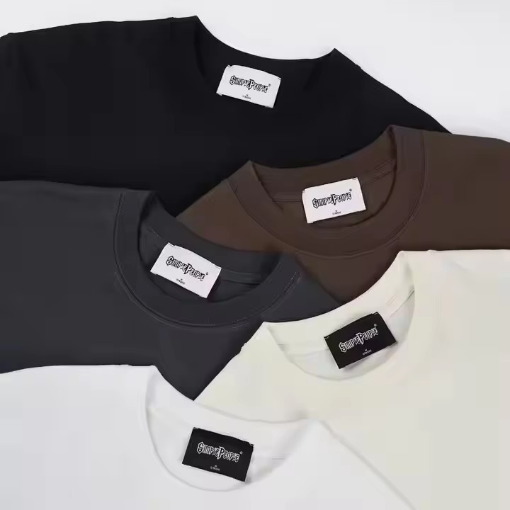 Premium 260g Heavyweight T Shirt 100% Cotton T-Shirt with Anti-Pilling Streetwear