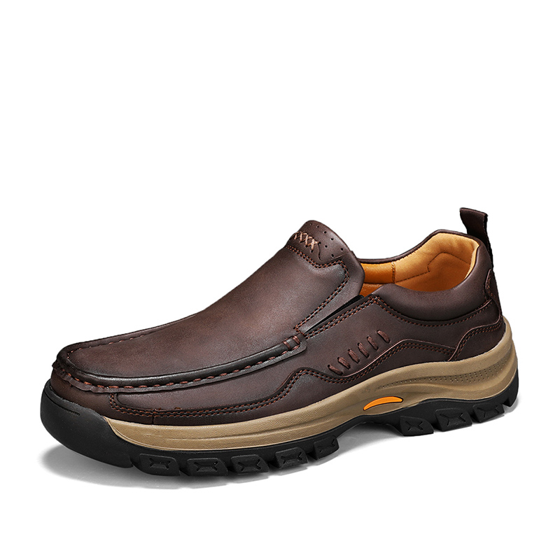 Mens Slip on Casual Shoes Lightweight Breathable Comfortable Durable Big Size New Fashion Casual Loafers