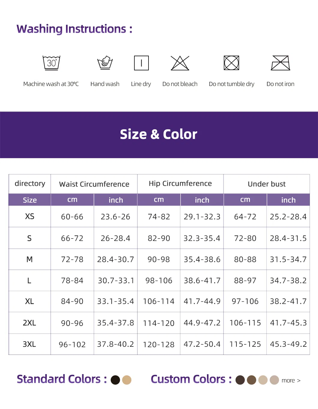 High Compression Shapewear Garments