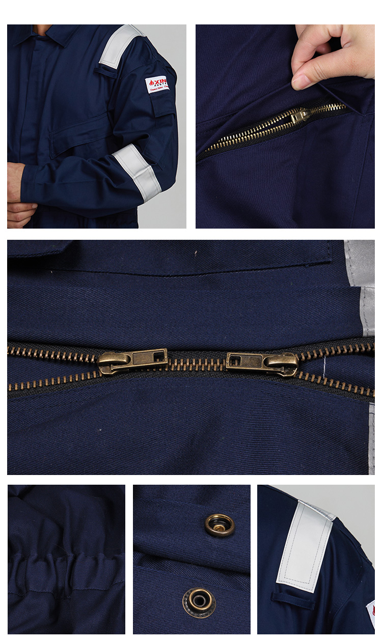 FR Coverall Detail Zoomed