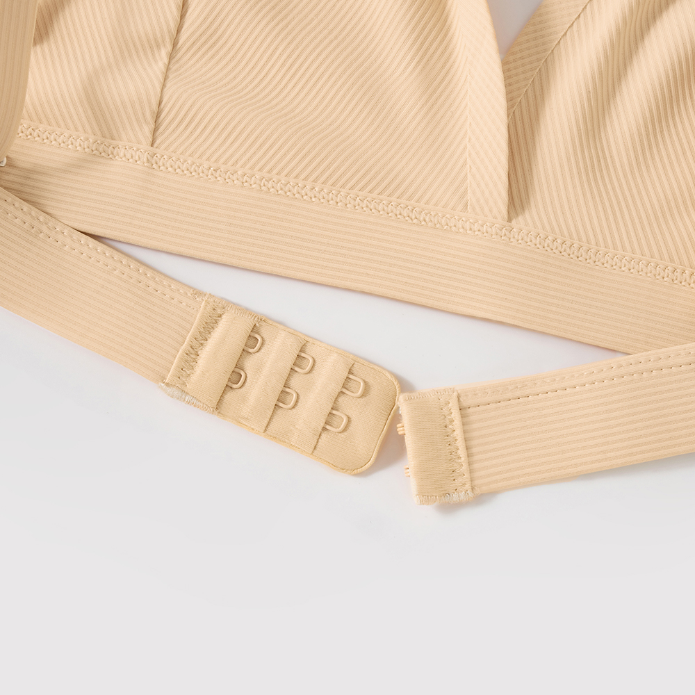 Invisible Wirefree Triangle Bralette Set View 2