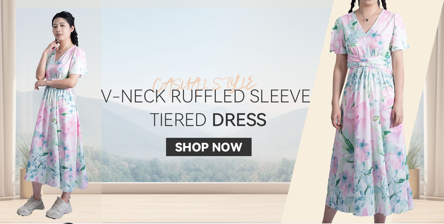 Women Casual Summer Dress Banner