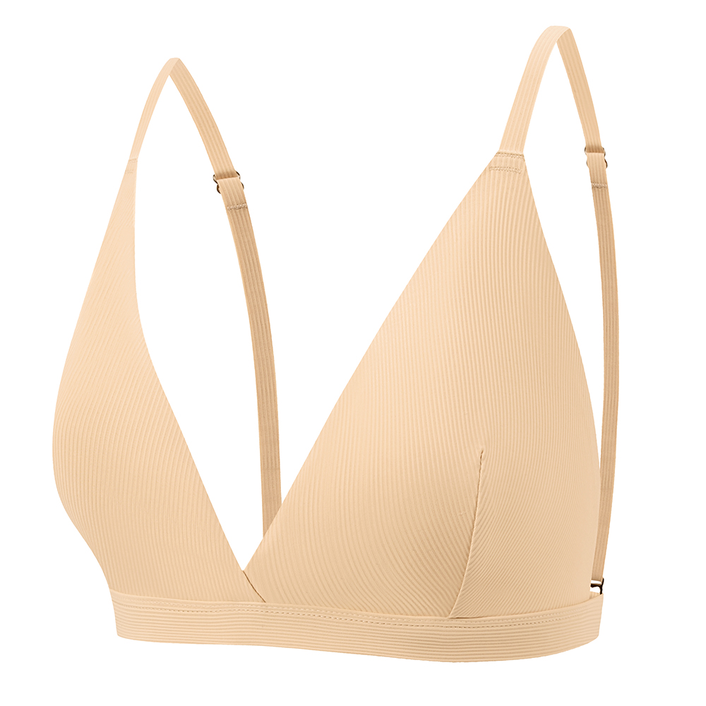 Invisible Wirefree Triangle Bralette Set View 5