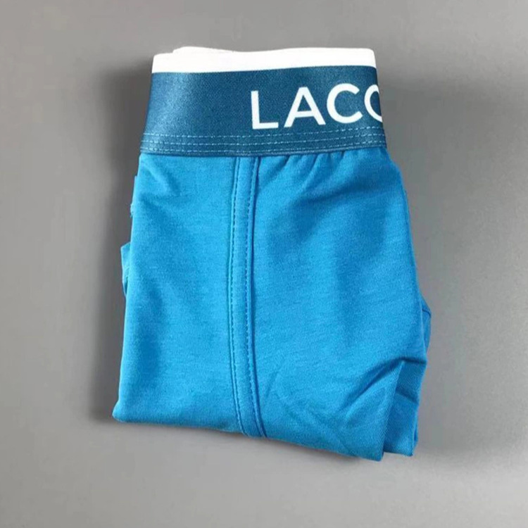Men's Underwear European American Cross Border Style Pure Cotton Comfortable Casual Boxer Briefs for Men