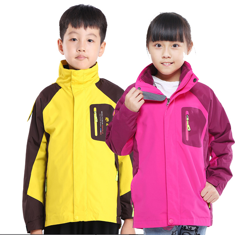 Girl Winter Down Windproof Puff Hoodie Outerwear