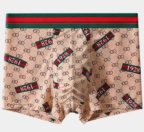 Custom Logo/Design Men's Mid-Rise Breathable Knitted Boxer Briefs Underwear OEM/ODM Service