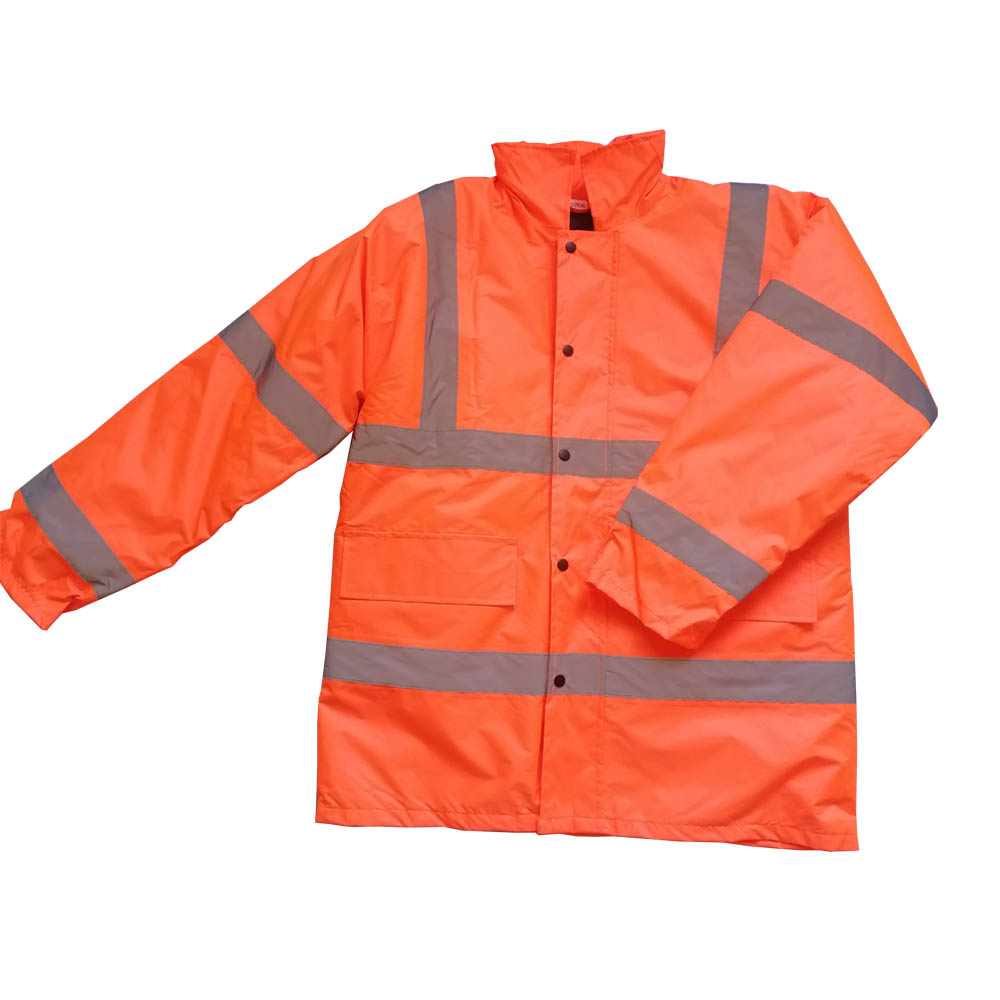 Custom Logo Summer Workwear Made of Polyester with EN Certificate Waterproof and Reflective Fluorescent Features