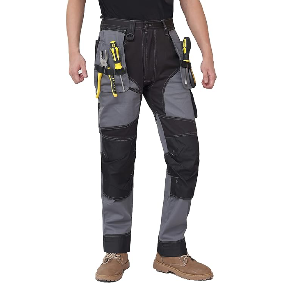 Cordura Pants Cargo Trousers Multi-Pockets Work Trousers Men's Trousers Workwear Pants Men Double Knee Work Pants