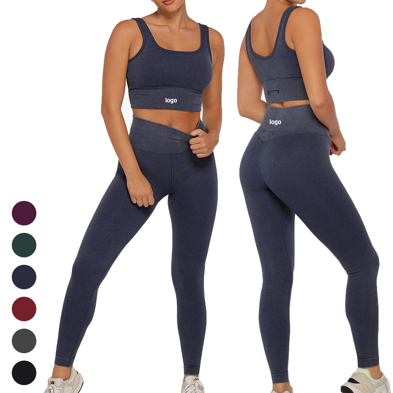 Low MOQ OEM ODM Activewear Fitness Workout Push up High Waist Gym Pants Yoga Leggings for Women