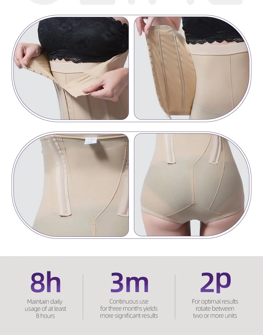 Fajas Waist Trainer Belt Postpartum Recovery Girdles