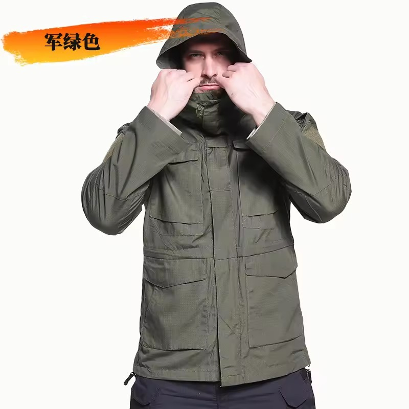 Workwear Style Long Tactical M65 Outerwear