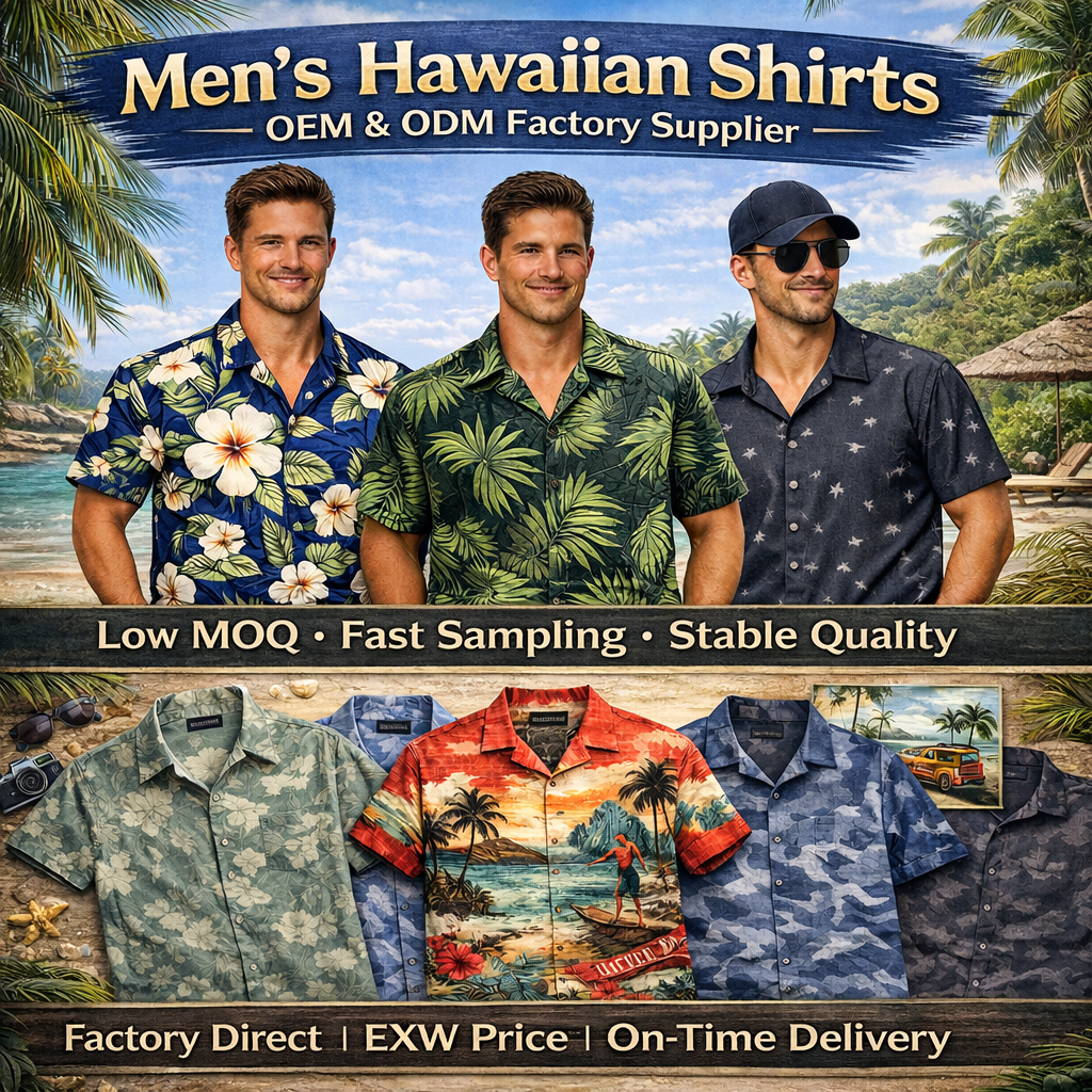 Polyester Poplin Hawaiian Floral Casual Shirt Custom Logo Aloha Resort Beachwear Wholesale Men's and Women's Style