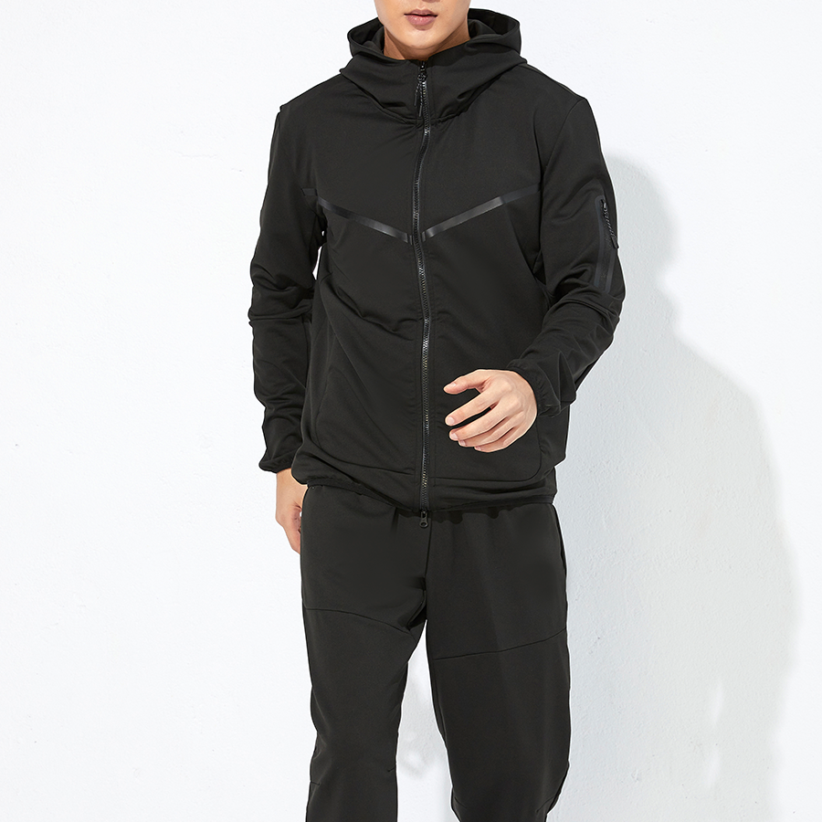 Dropshipping Tracksuit for Men Gymwear Hoodie Sets Unisex Good Quality Activewear Tracksuits Fitness Wear Sportswear