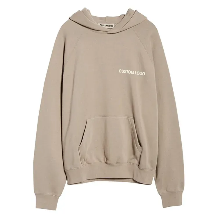 Heavyweight Cotton Pullover Sweatshirt Detail 3