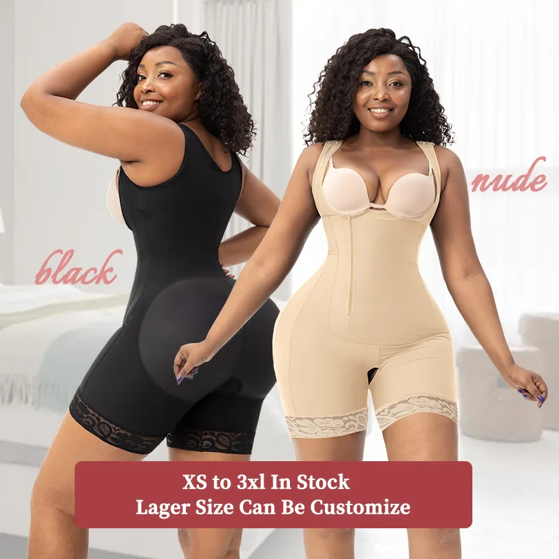 Stage 3 2 Liposuction Shapewear Zipper Details