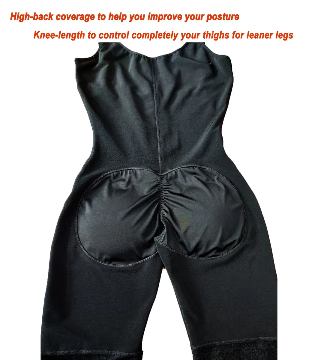 Intiflower Fajas High Compression Women Full Body Tummy Control Butt Lifter Shapewear