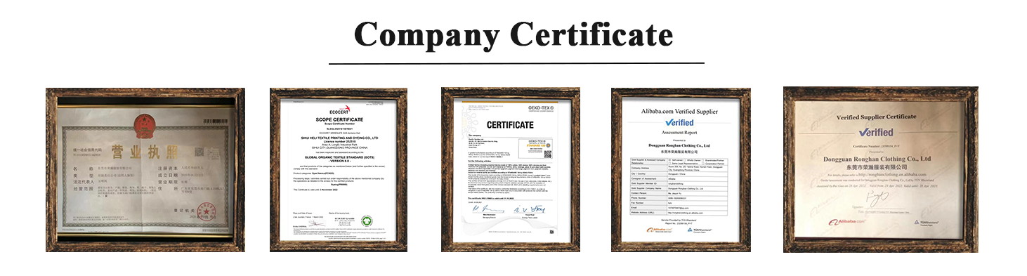 Certificates