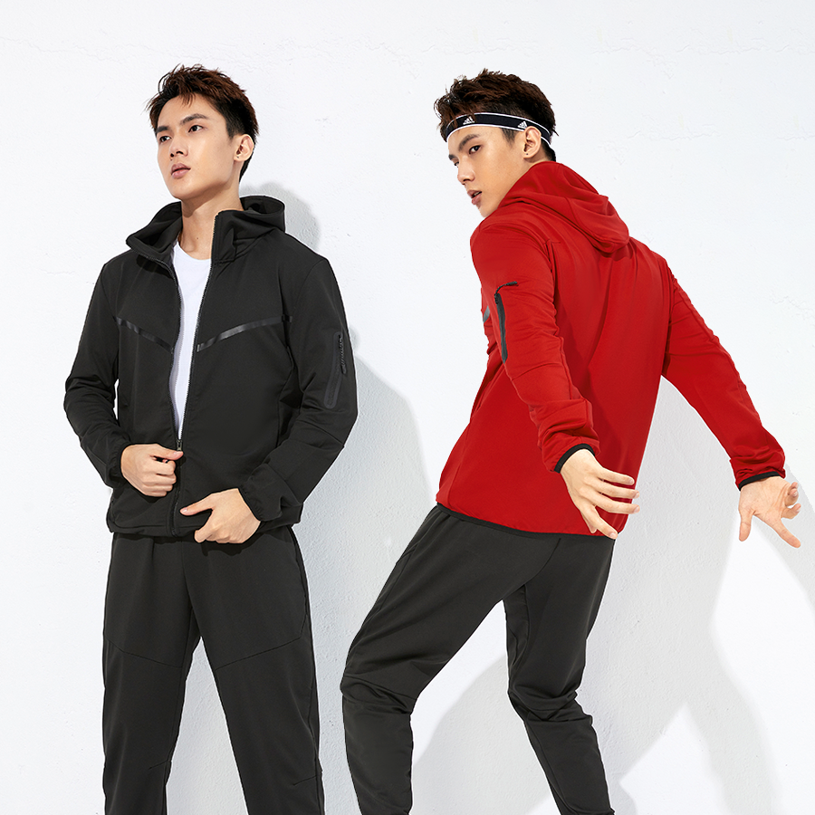 Dropshipping Tracksuit for Men Gymwear Hoodie Sets Unisex Good Quality Activewear Tracksuits Fitness Wear Sportswear