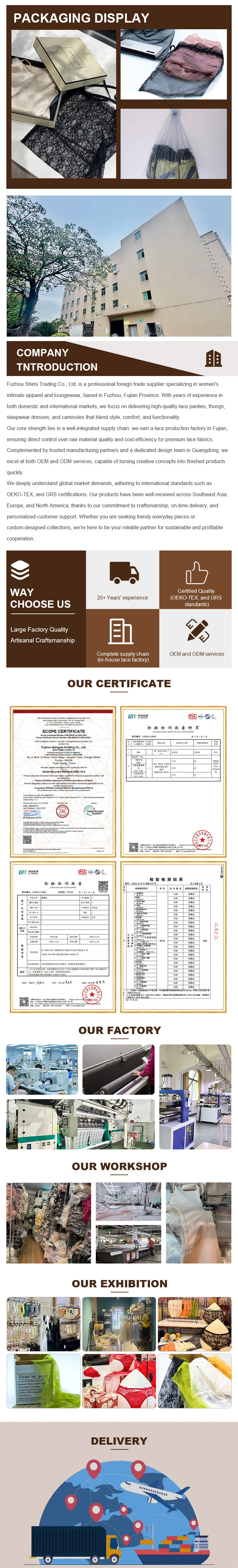 Detailed Product Specifications and Measurements