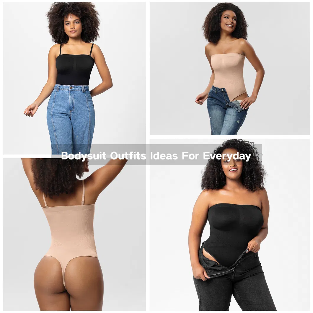 Body Sculpting Shapewear Bodysuit for Women with Adjustable Features