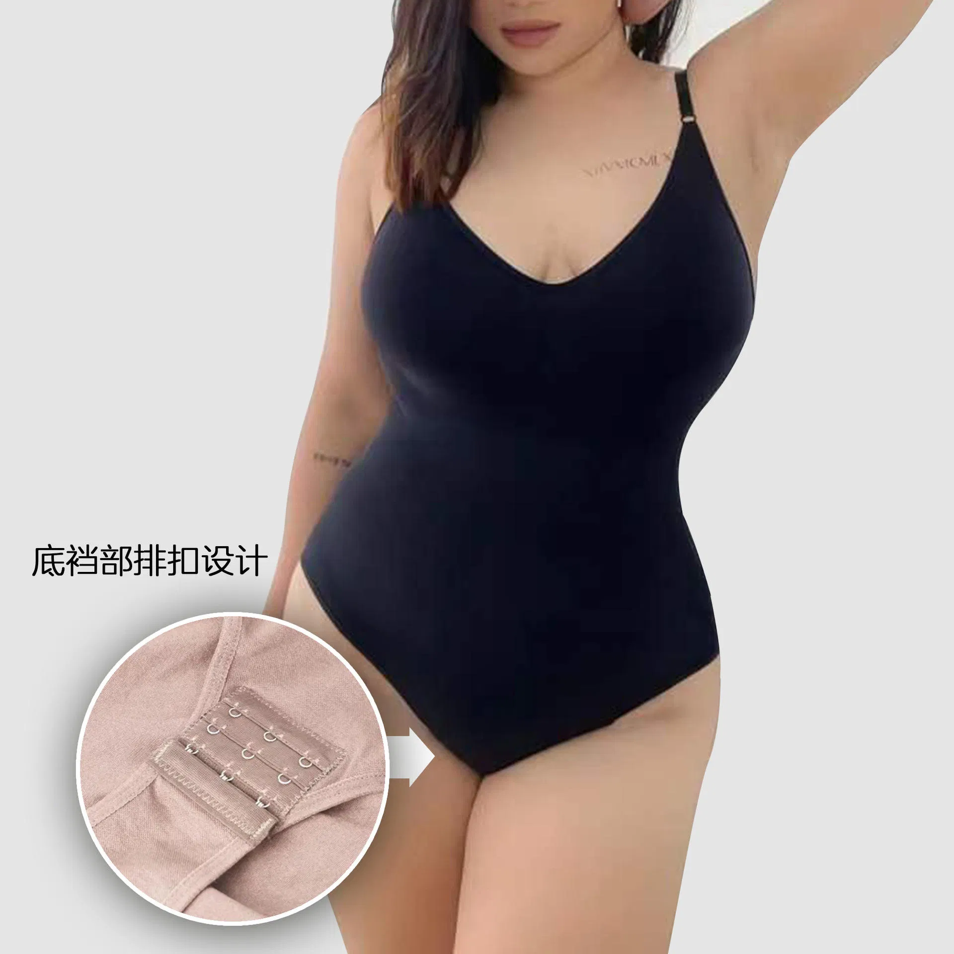 Bodysuit for Women Tummy Control Panties Seamless Shapewear