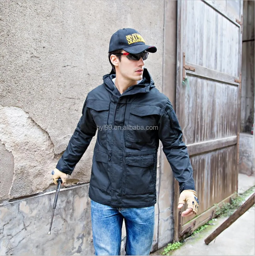 Workwear Style Long Tactical M65 Outerwear