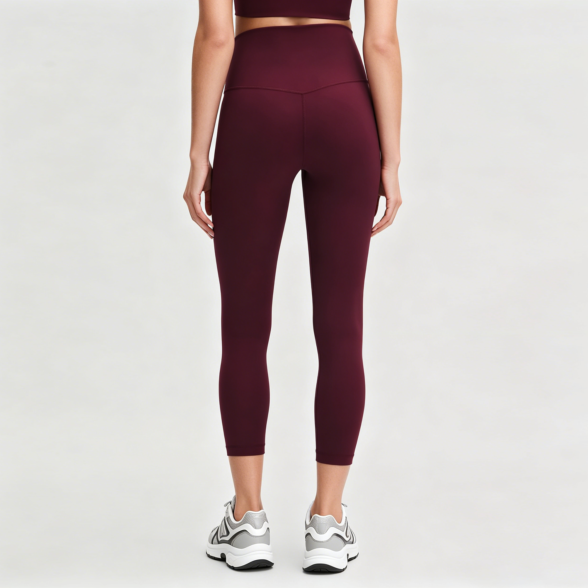 Customized Logo Workout Yoga Pants Organic Bamboo Cotton Stretch Gym Leggings for Women Workout Tights