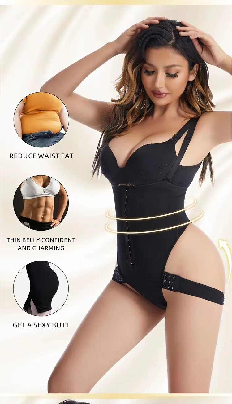 Lady Postpartum Shapewear Full Body Push up Buttocks Shaper 4