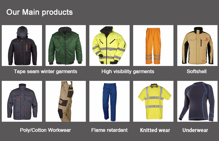 Hi Vis Custom Garment Security Uniform Reflective Work Jacket Detail