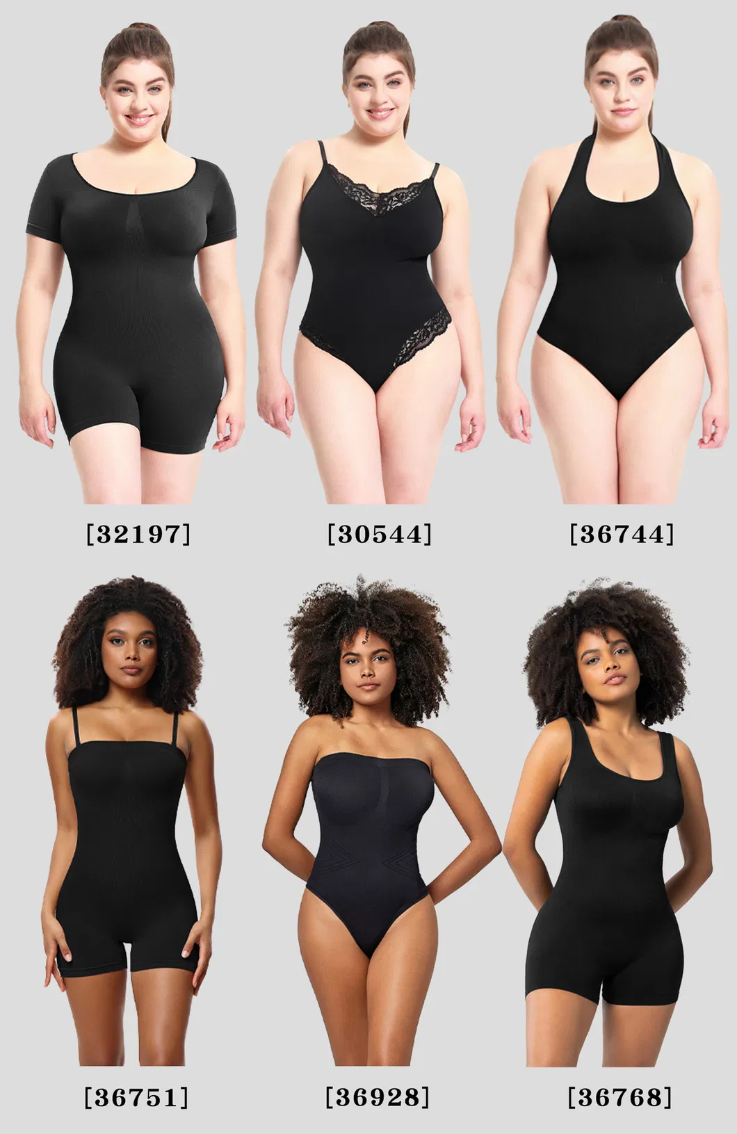 Body Sculpting Shapewear Bodysuit for Women with Adjustable Features