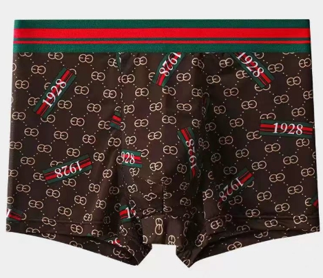 Custom Logo/Design Men's Mid-Rise Breathable Knitted Boxer Briefs Underwear OEM/ODM Service