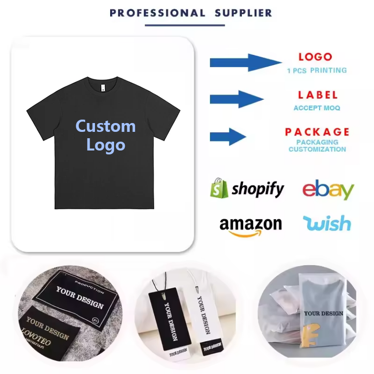 180g Premium 100% Cotton Men's Casual Short Sleeve T-Shirt Custom Photo Print Regular Fit