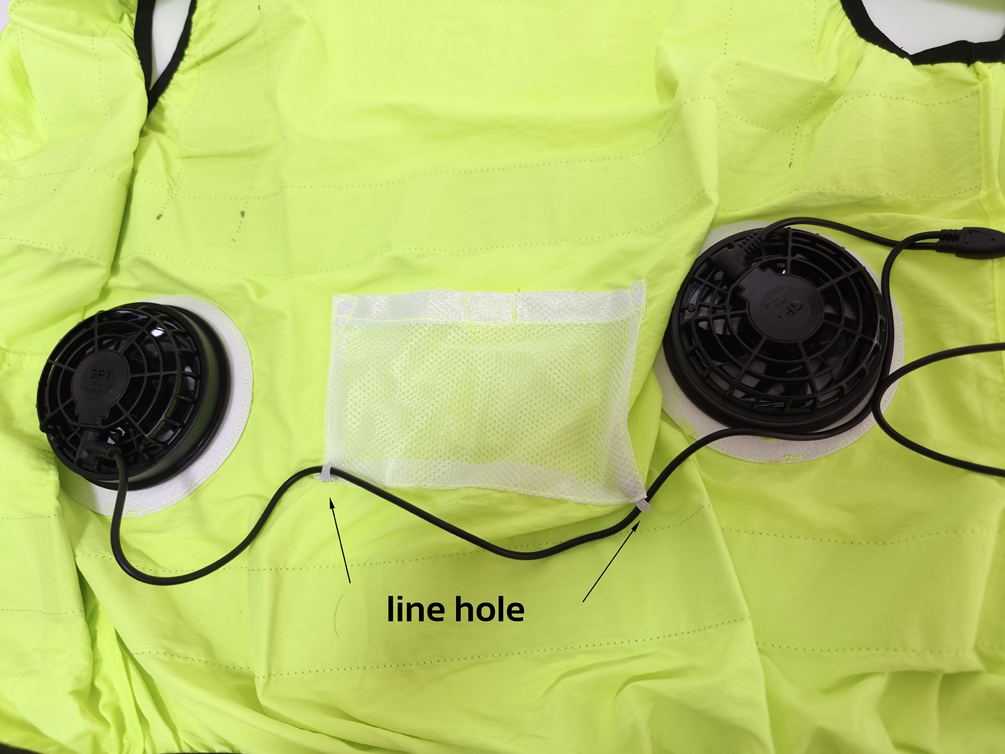 New Arrival Outdoor Hi Vis Security Cooling Fan Safety Cooling Sleeveless Vest Reflective Jacket Construction Site Vest Workwear