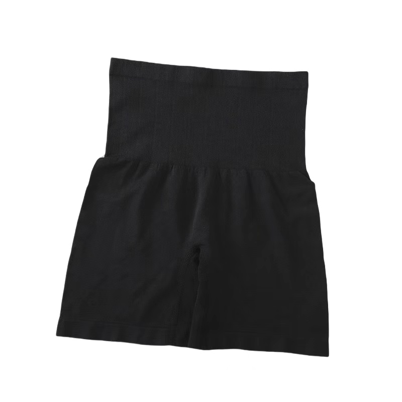 4812# High-Waist Sports Flat-Leg Pants Ladies' Underwear Seamless Panties Brief Thin Shapewear