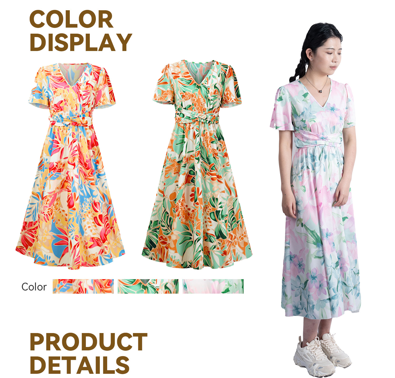 Women Casual Summer Dress Design 2